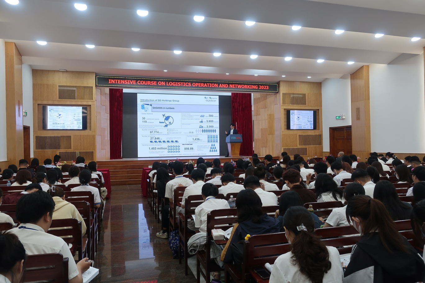 【SGH財団】ベトナムホーチミン交通大学にて「物流集中講義」を開催